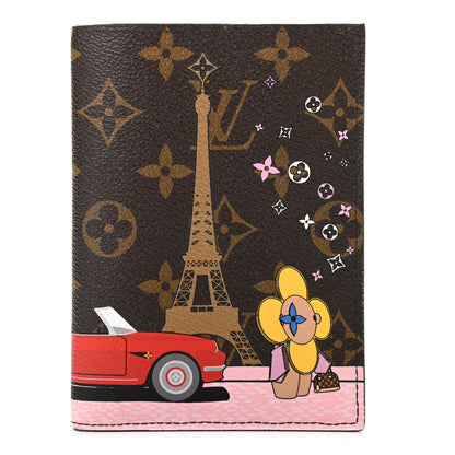 Louis Vuitton Monogram 2019 Christmas Animation Passport Cover Rouge 1 of 7