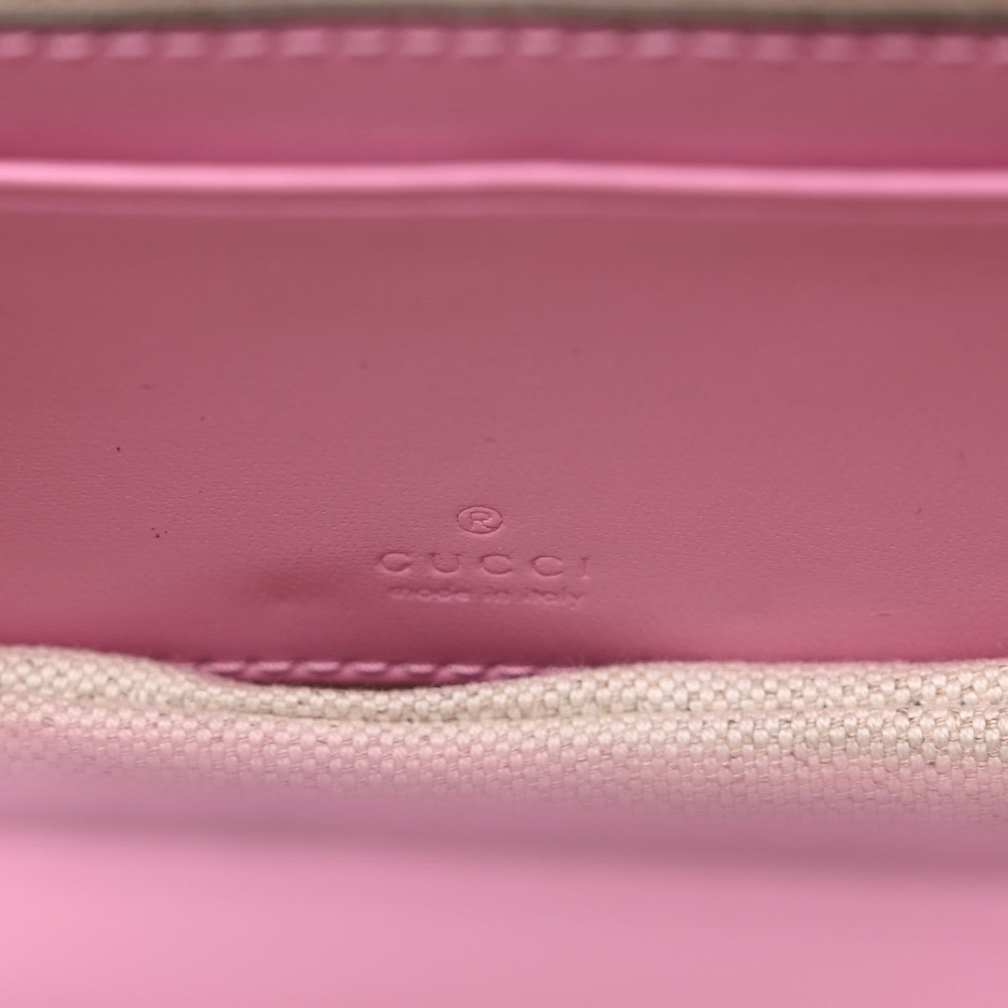 Boarded Dyana Lux Calfskin Web Mini Bamboo 1947 Top Handle Bag Nice Pink