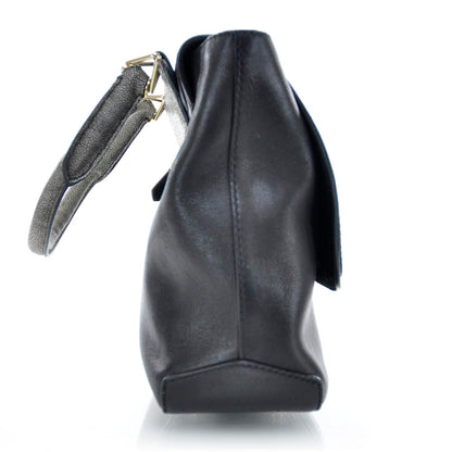 Givenchy Calfskin Stingray Embossed New Line Flap Bag Black 6 of 9