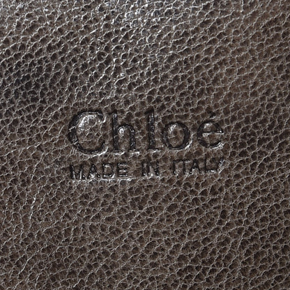 Chloe Lambskin Heloise Satchel Brown 6 of 14