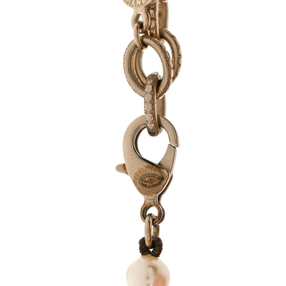 Chanel Pearl CC 100th Anniversary Necklace Light Gold 5 of 8