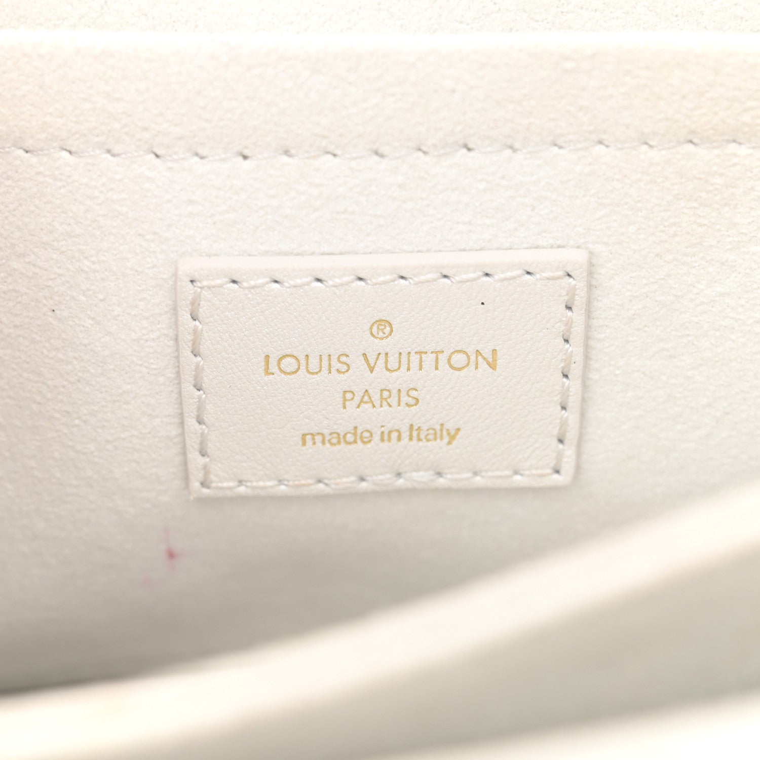 Louis Vuitton Calfskin LV New Wave Chain Bag Ivory 6 of 10