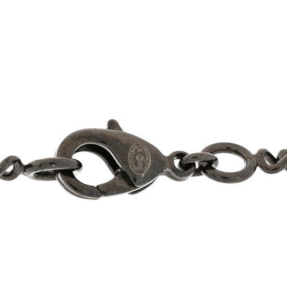 Chanel Ruthenium Crystal CC Necklace Black 4 of 5
