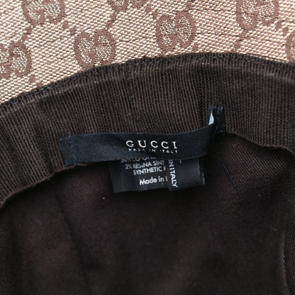 Gucci Monogram Web Bucket Hat L Brown 5 of 6