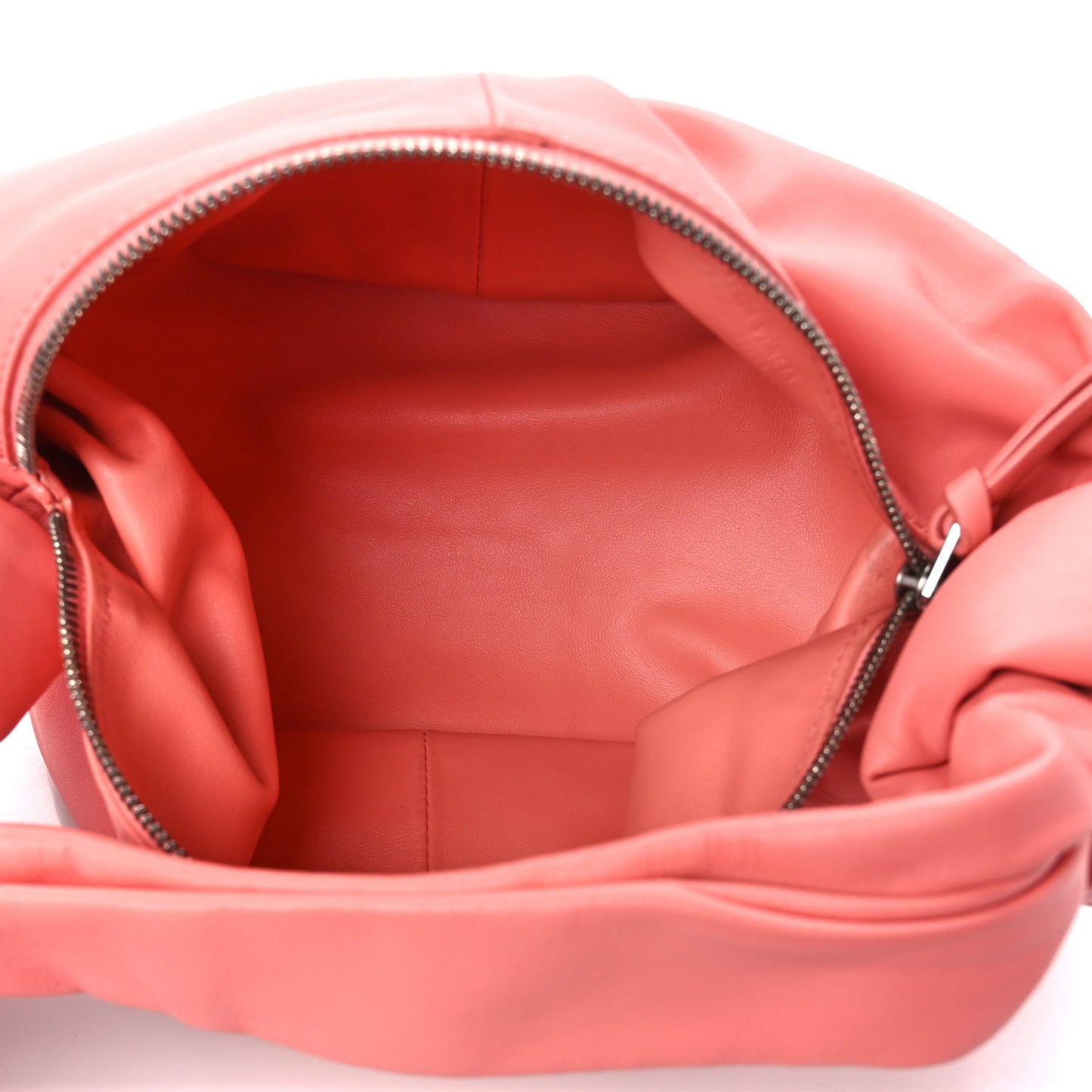 Nappa Mini Double Knot Bag Peachy