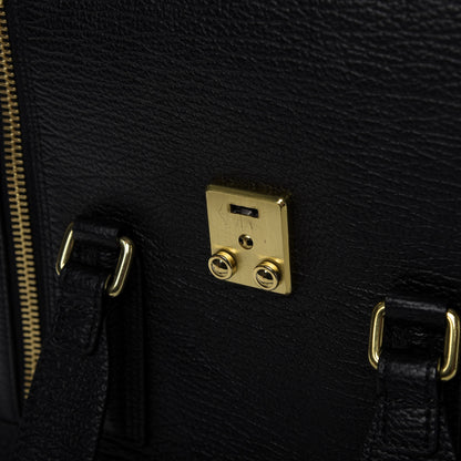 3.1 Phillip Lim 3.1 Textured Calfskin Medium Pashli Satchel Black 8 of 10