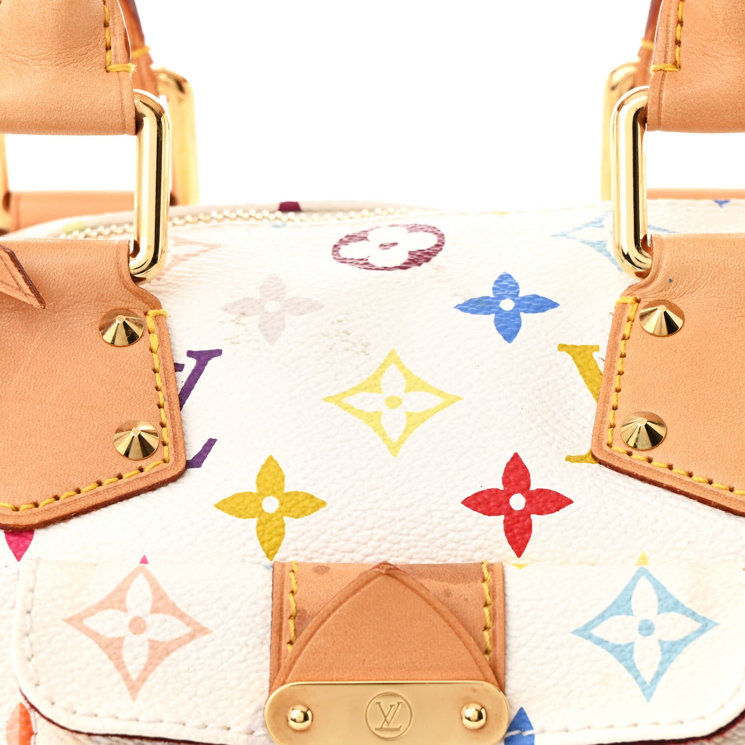 Louis Vuitton Monogram Multicolor Speedy 30 White 7 of 10