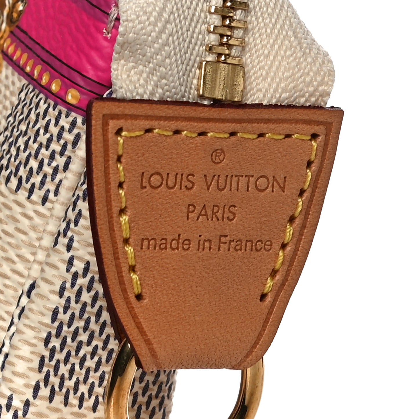 Damier Azur Summer Trunks Saint Tropez Mini Pochette Accessories