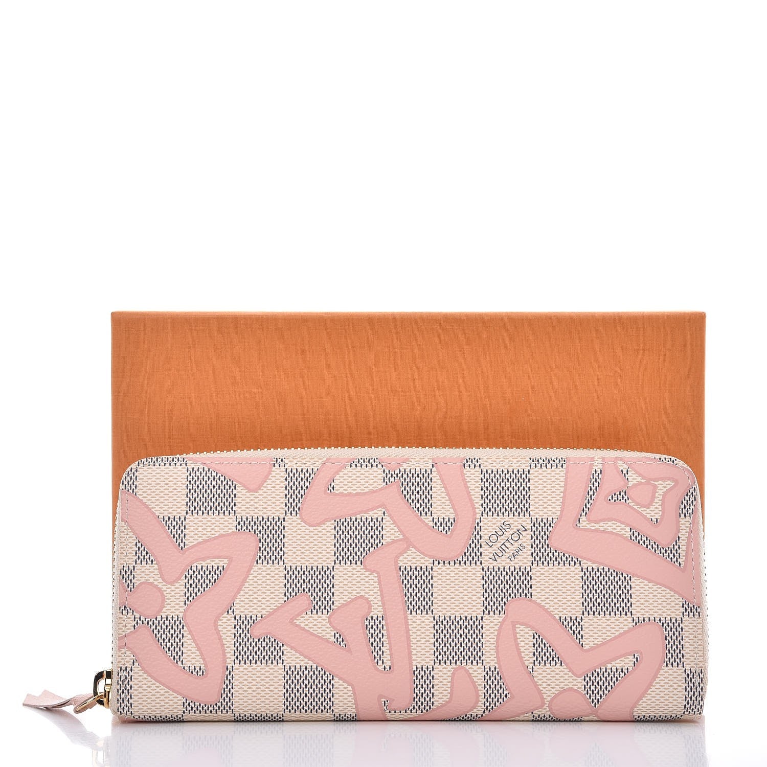 Louis Vuitton Damier Azur Tahitienne Clemence Wallet 8 of 8