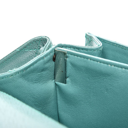 Chanel Caviar Flap Shoulder Bag Green 21 of 21
