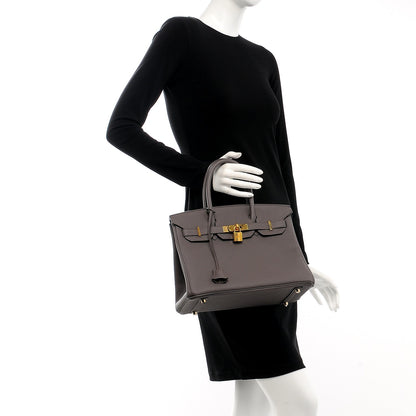 Hermes Togo Birkin 30 Etain 2 of 25