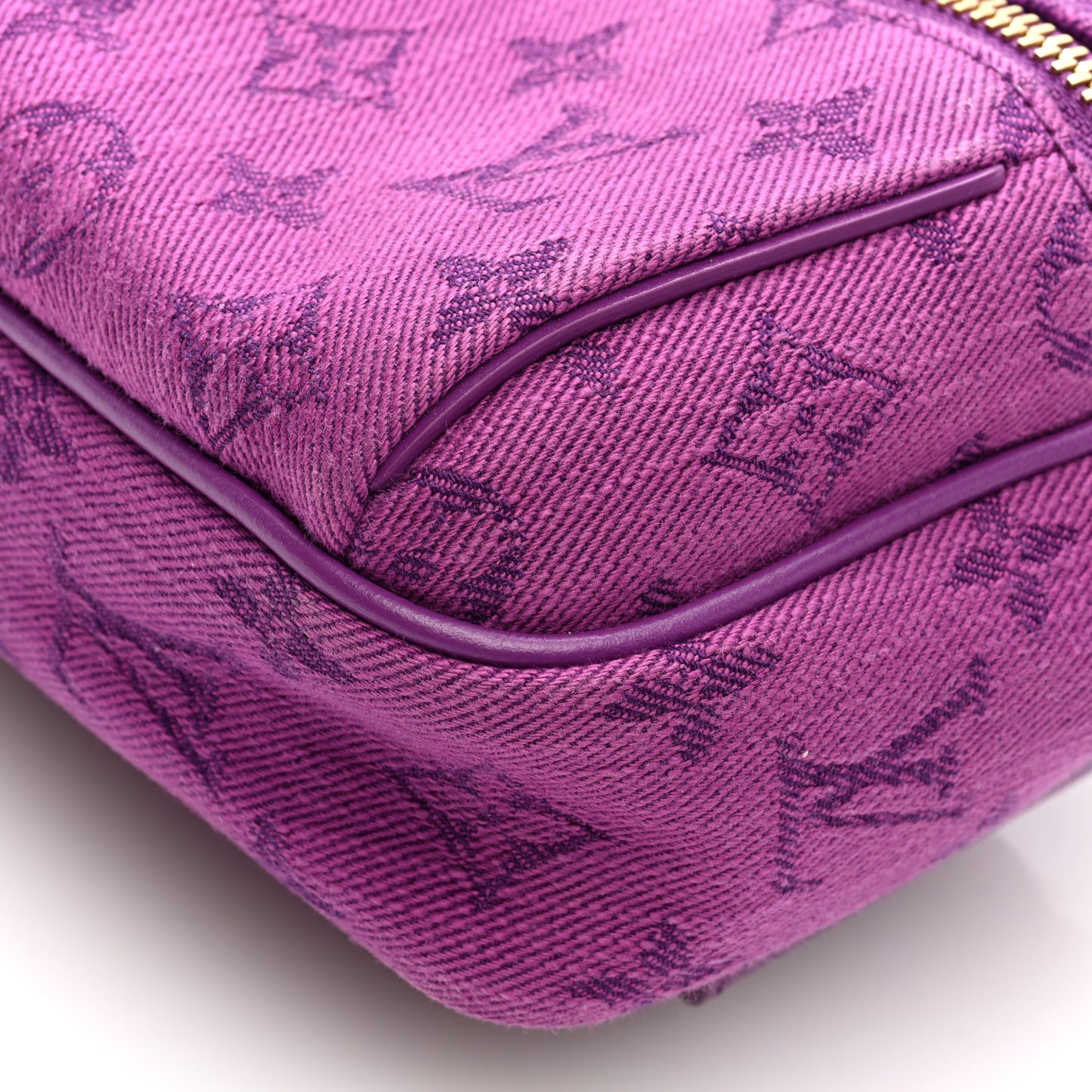 Denim Monogram Outdoor Bumbag Purple