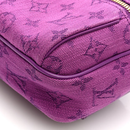 Louis Vuitton Denim Monogram Outdoor Bumbag Purple 9 of 9