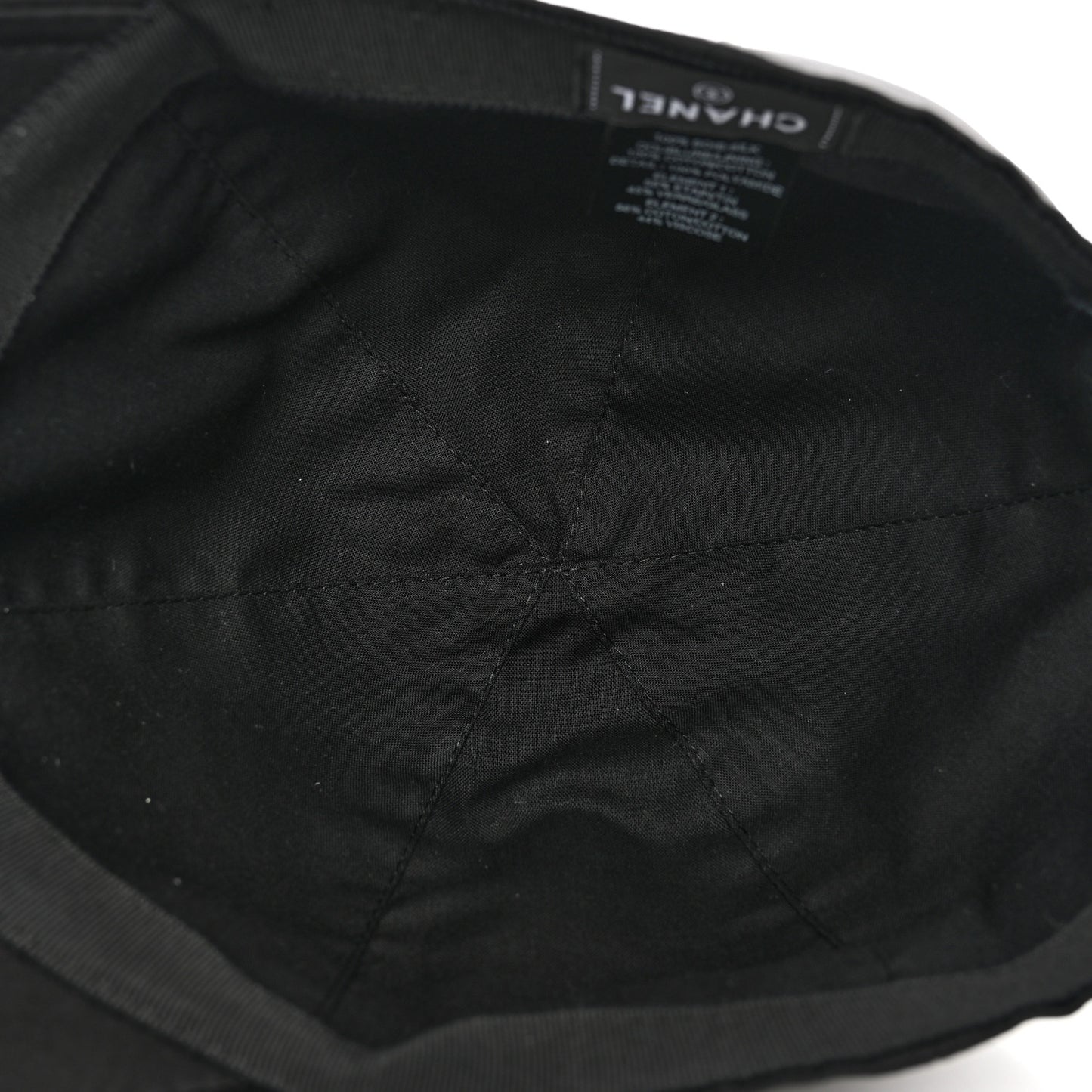 Silk Pearl CC Cap Hat Black