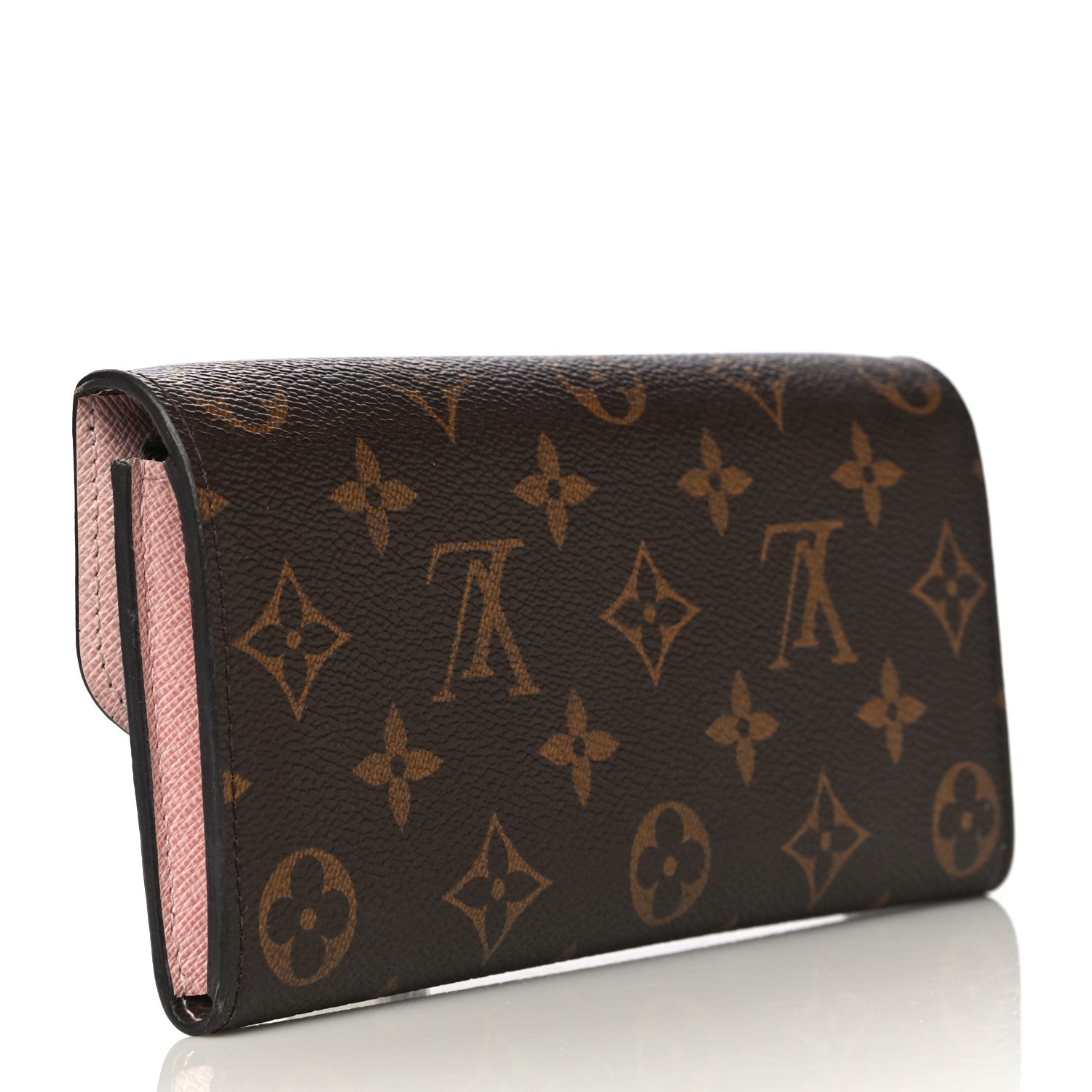 Louis Vuitton Monogram Emilie Wallet Rose Ballerine 3 of 10