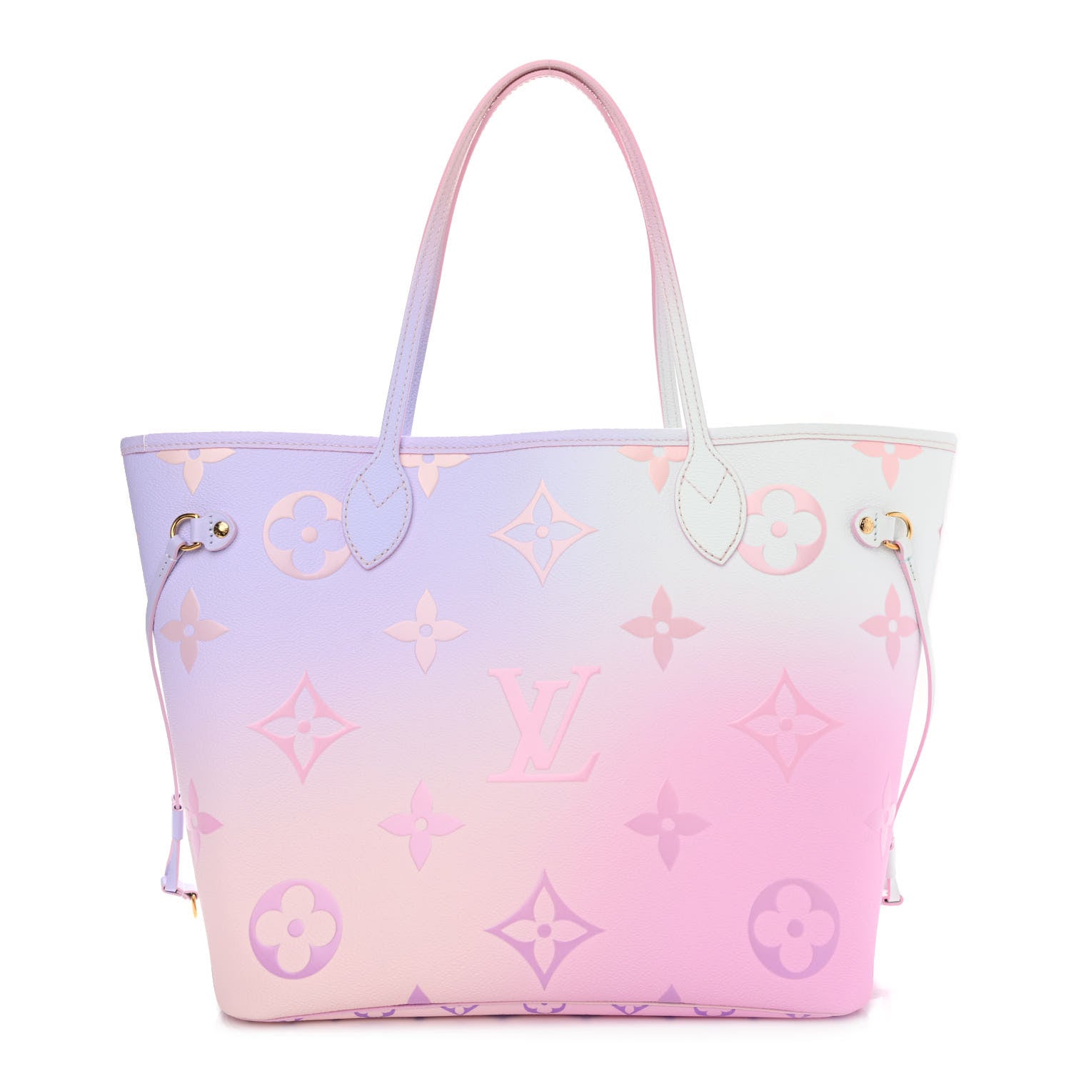 Louis Vuitton Monogram Giant Spring In The City Neverfull MM Sunrise Pastel 1 of 10