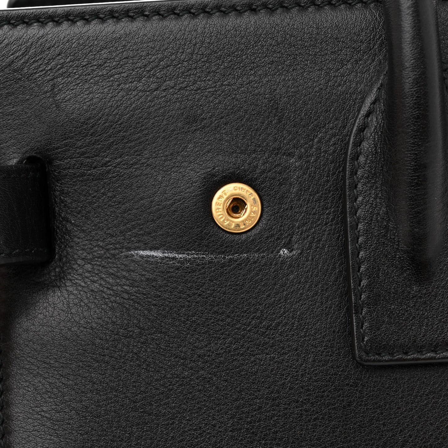 Calfskin Baby Sac De Jour Black