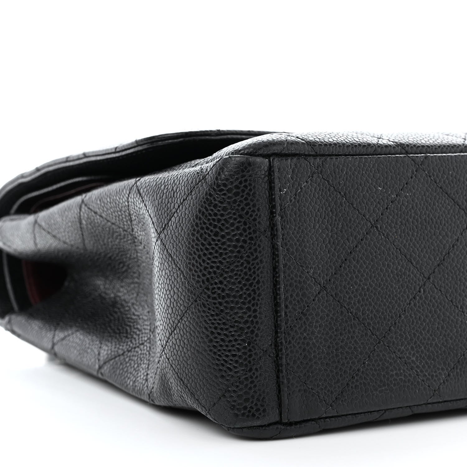 Chanel Caviar Quilted Maxi Double Flap Black 9 of 14
