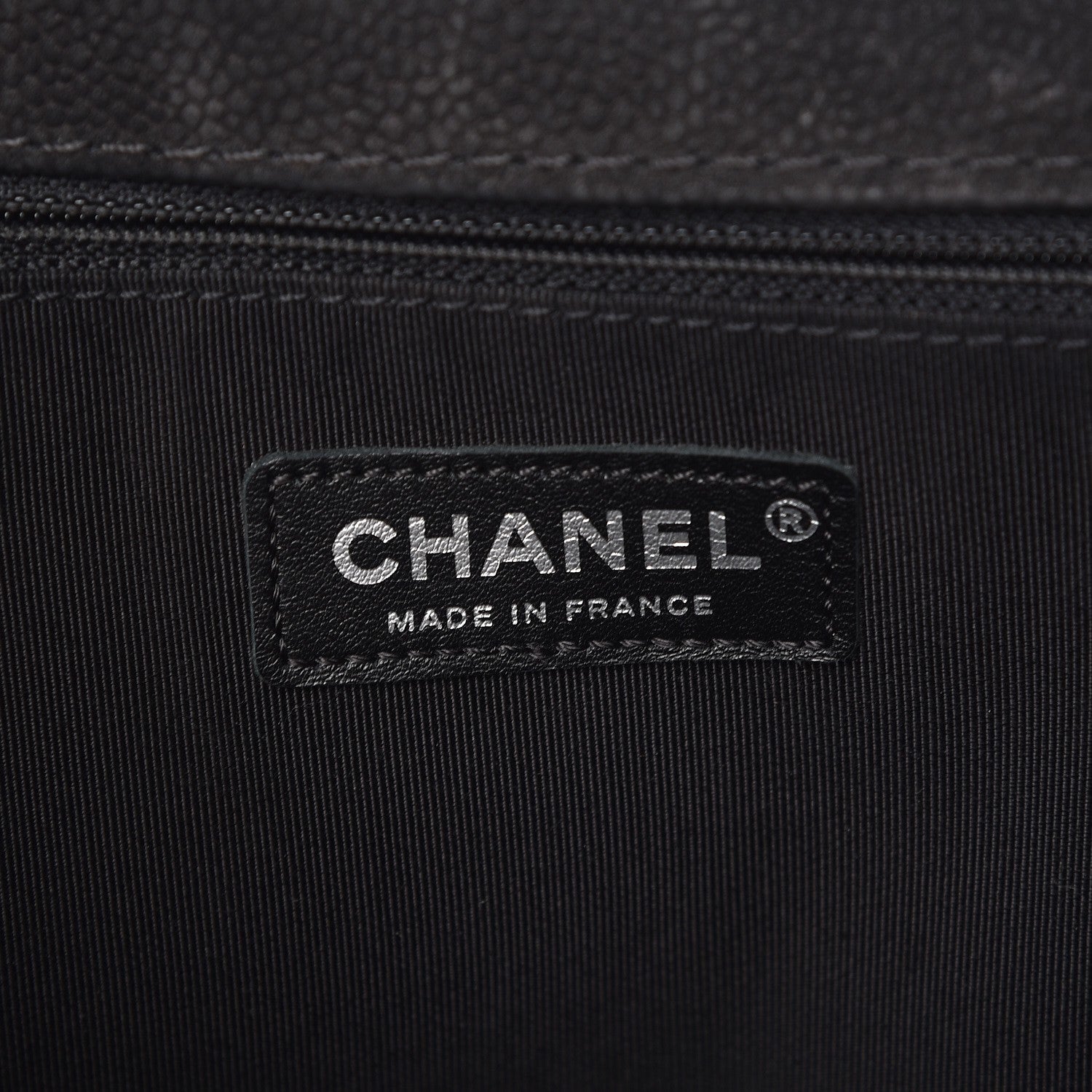 Chanel Iridescent Caviar Quilted Large Boy Flap Black 7 of 15