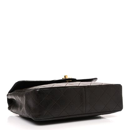 Chanel Lambskin Quilted Bi-Color Small Single Flap Dark Brown 4 of 15