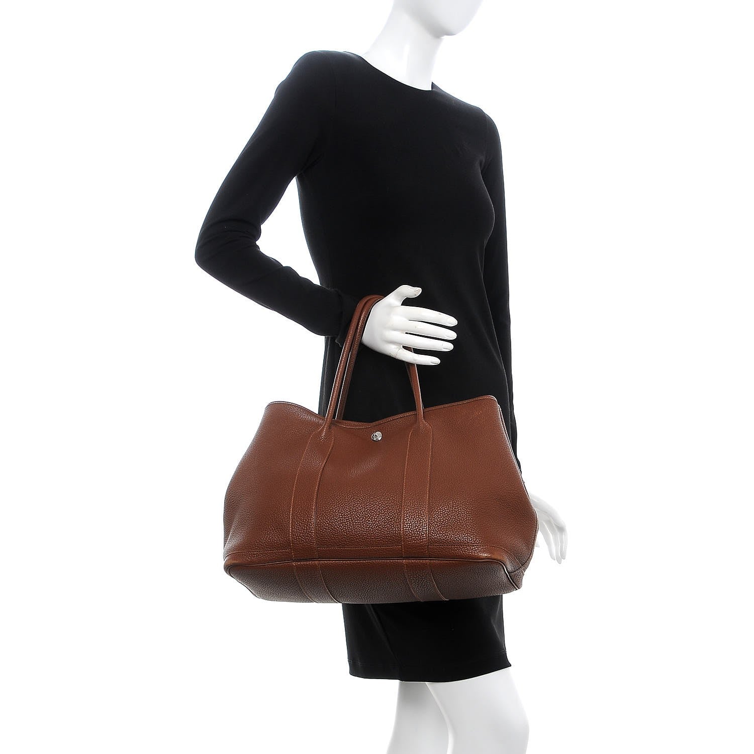 Hermes Negonda Garden Party 36 MM Marron D Inde 2 of 7