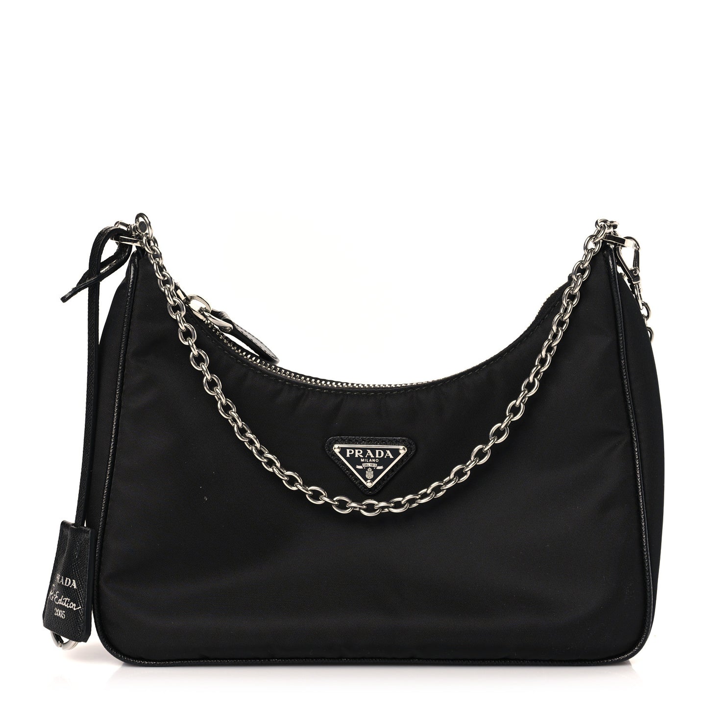 Nylon Re-Edition 2005 Shoulder Bag Black