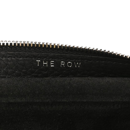 The Row Grained Calfskin Large Slouchy Banana Bag Black 6 of 9