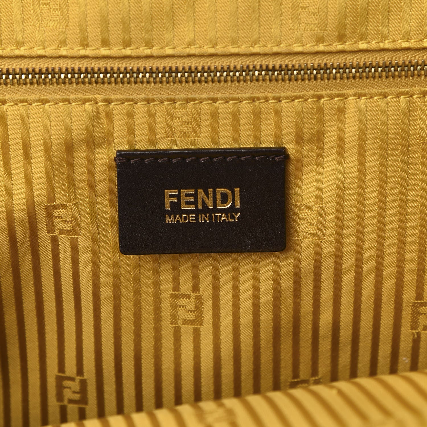 Fendi Vitello Elite Large 2Jours Tote Cedro 6 of 15