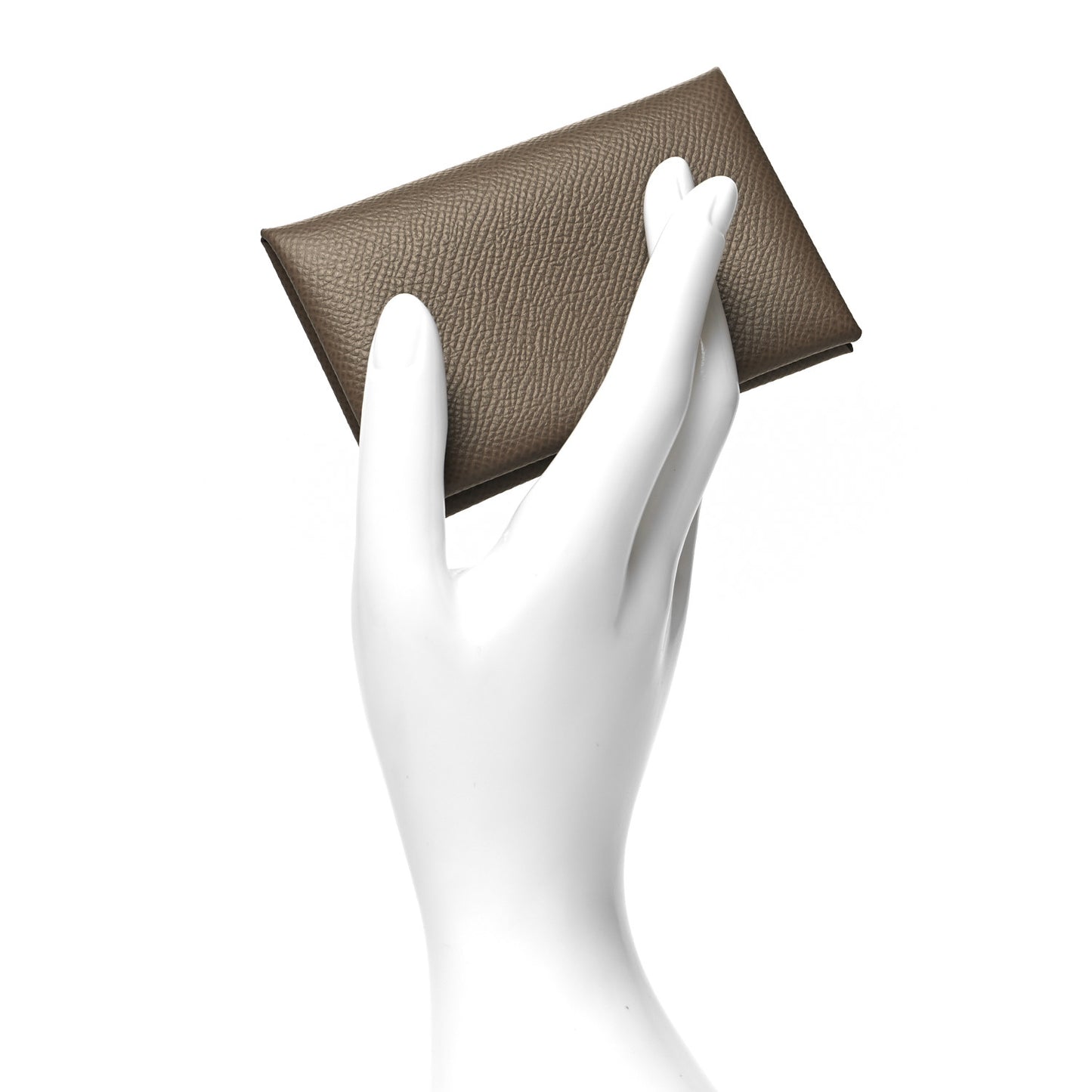 Epsom Calvi Card Case Etoupe