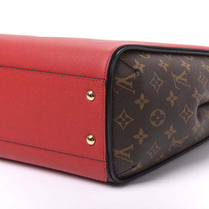 Louis Vuitton Calfskin Monogram Kimono Tote Cherry 6 of 9