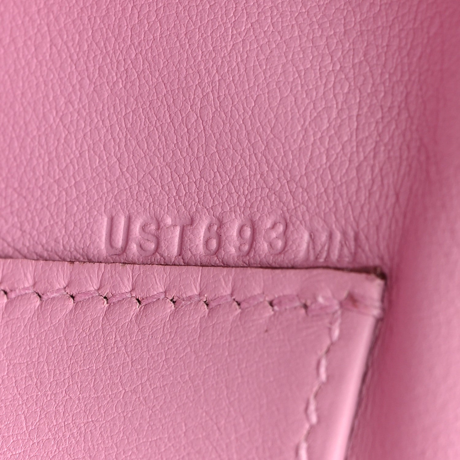 Hermes Swift Kelly Pochette Clutch Mauve Sylvestre 7 of 11