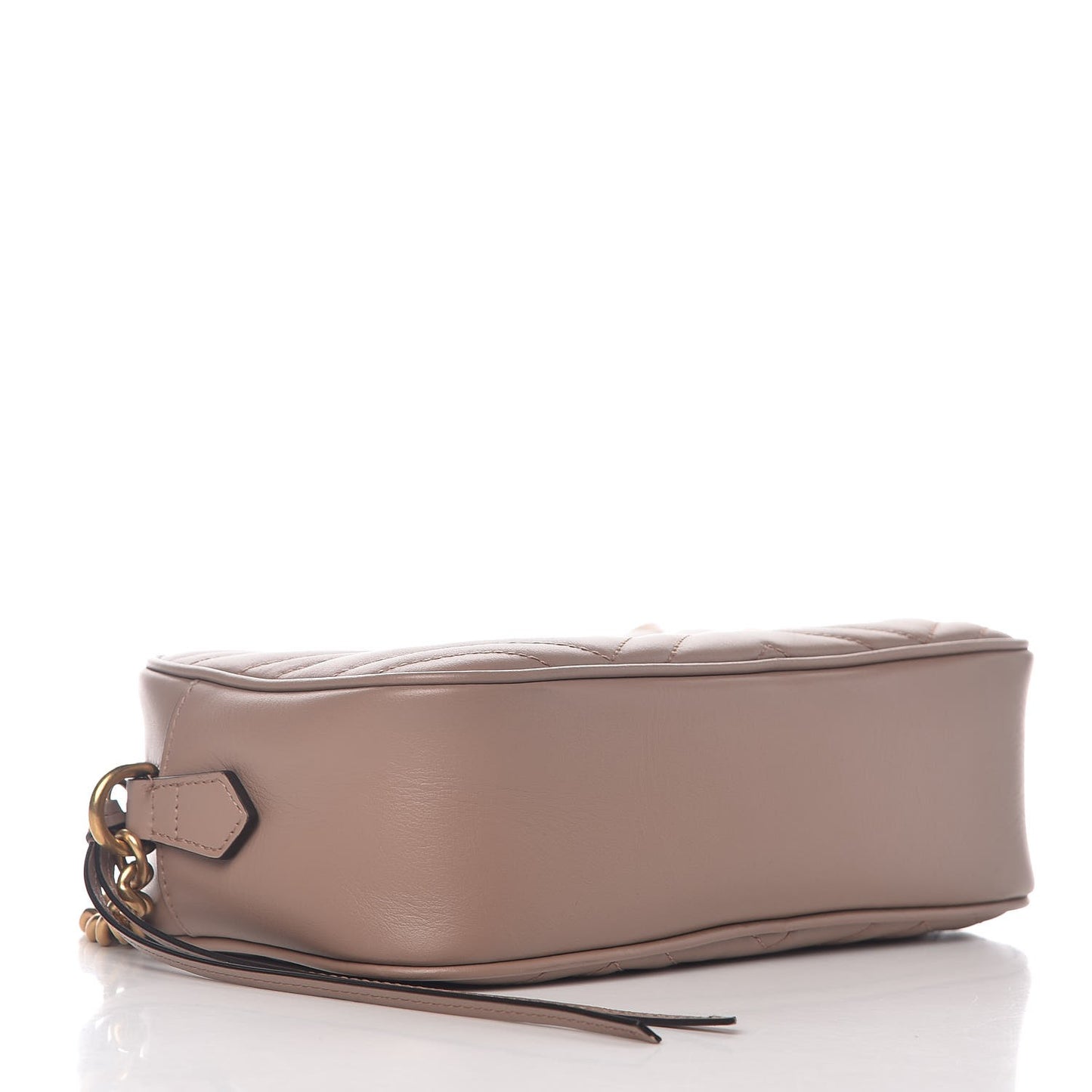 Calfskin Matelasse Small GG Marmont Chain Shoulder Bag Porcelain Rose