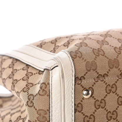 Gucci Monogram Medium Bella Tote Off White 8 of 13