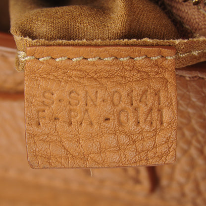 Celine Pebbled Calfskin Micro Luggage Camel 10 of 12