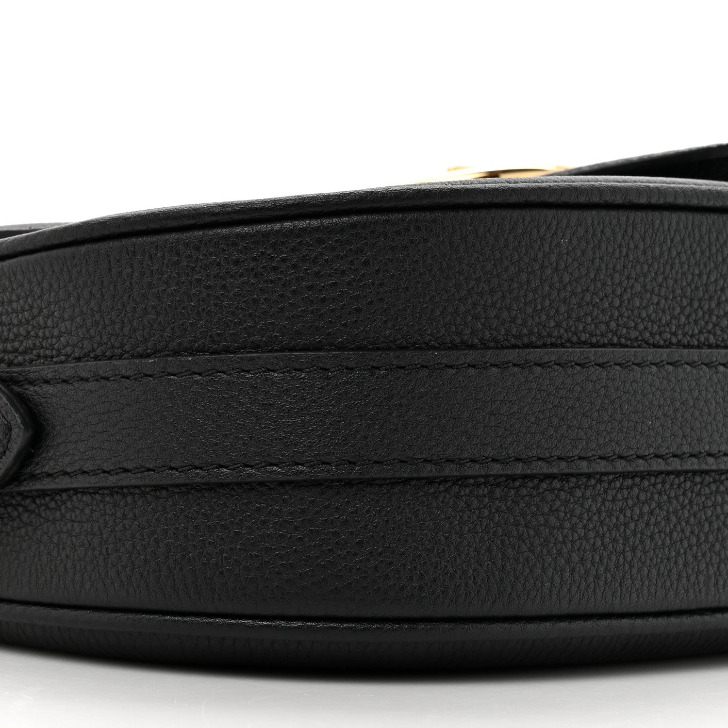 Louis Vuitton Grained Calfskin LV Pont 9 Soft MM Black 9 of 12