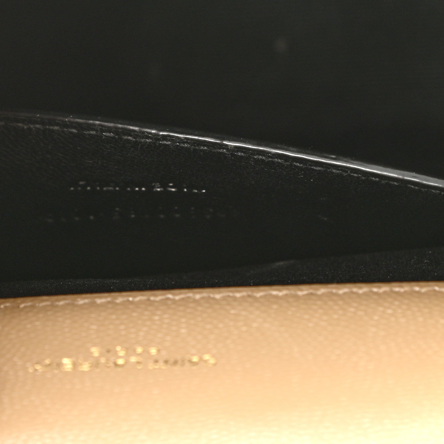 Saint Laurent Grain De Poudre Textured Mixed Matelasse Medium Triquilt Monogram Satchel Dark Latte 8 of 10