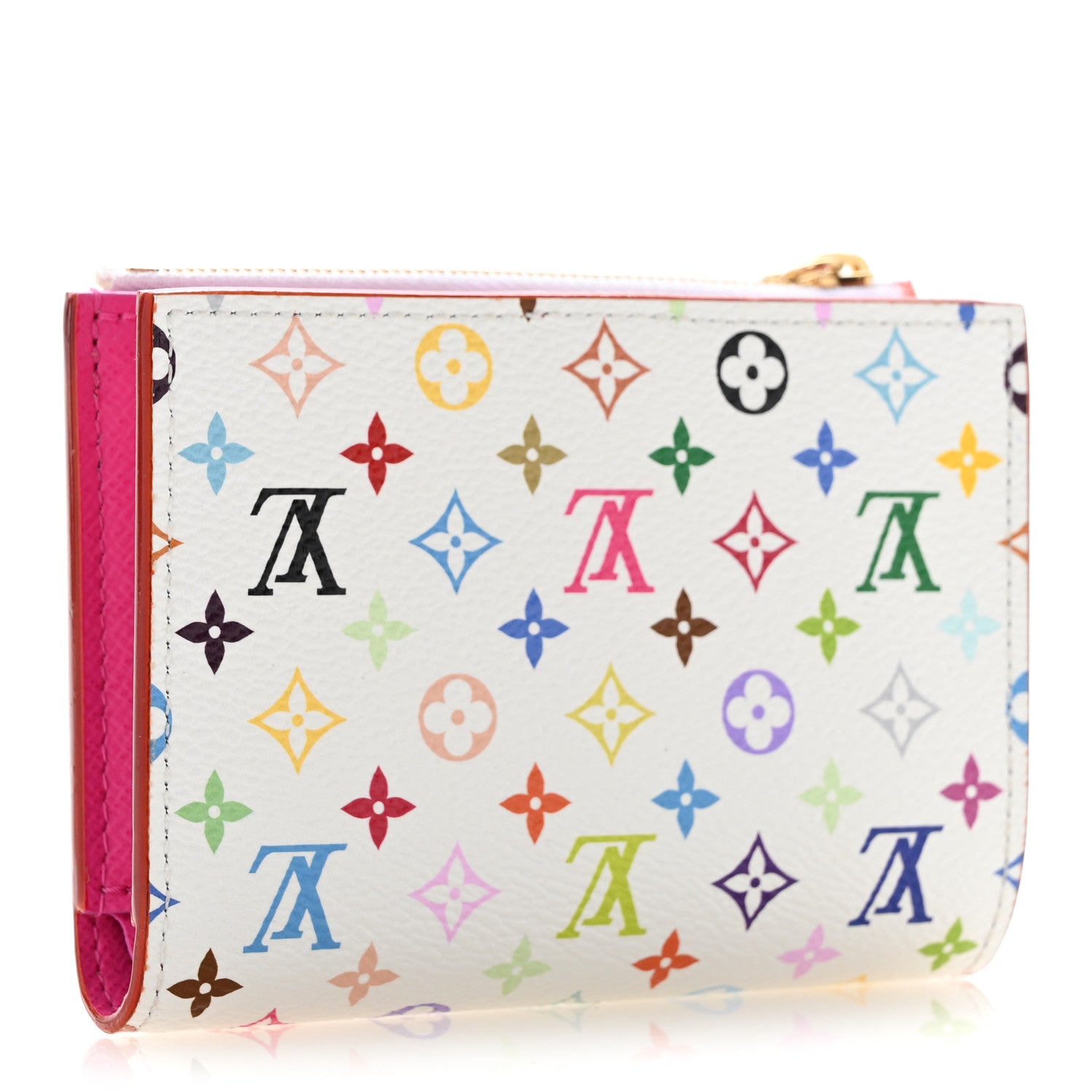 Louis Vuitton LV X TM Monogram Multicolor Lisa Wallet White 3 of 7