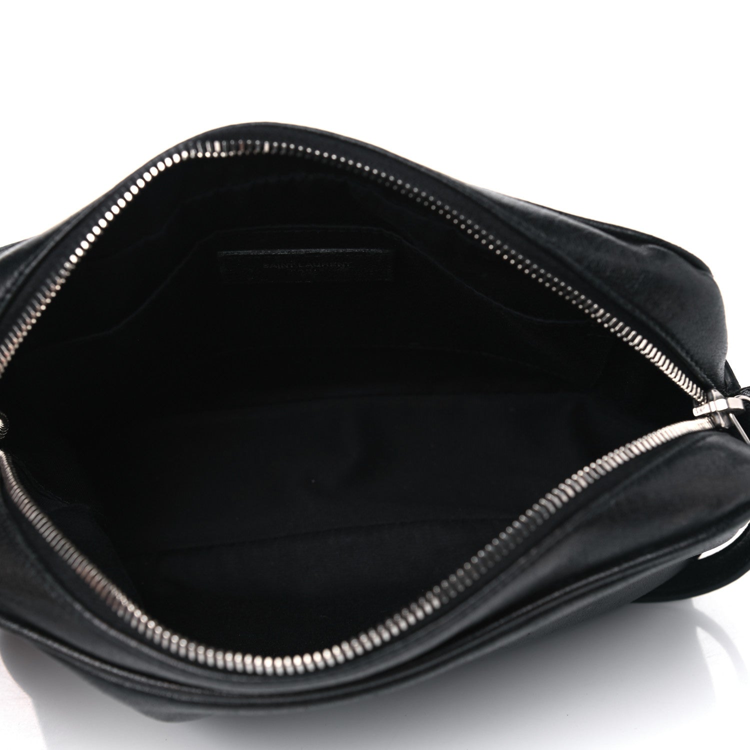 Saint Laurent Lambskin Monogram Small Lou Camera Bag Black 4 of 11