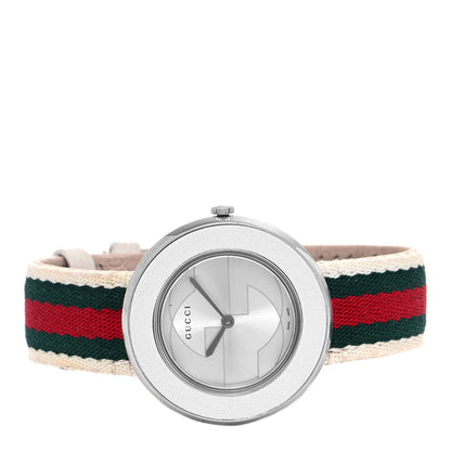 Gucci Stainless Steel Nylon 36mm U-Play Quartz Watch 2 of 5