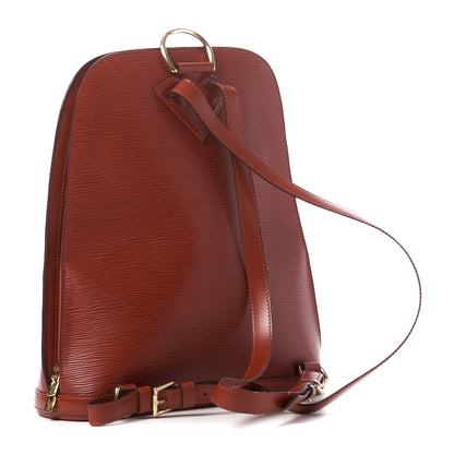 Louis Vuitton Epi Gobelins Backpack Kenyan Fawn 2 of 9