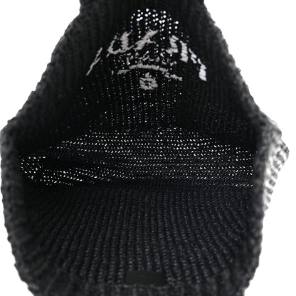 Prada Yarn Raffia Effect Crochet Large Logo Tote Black 5 of 10