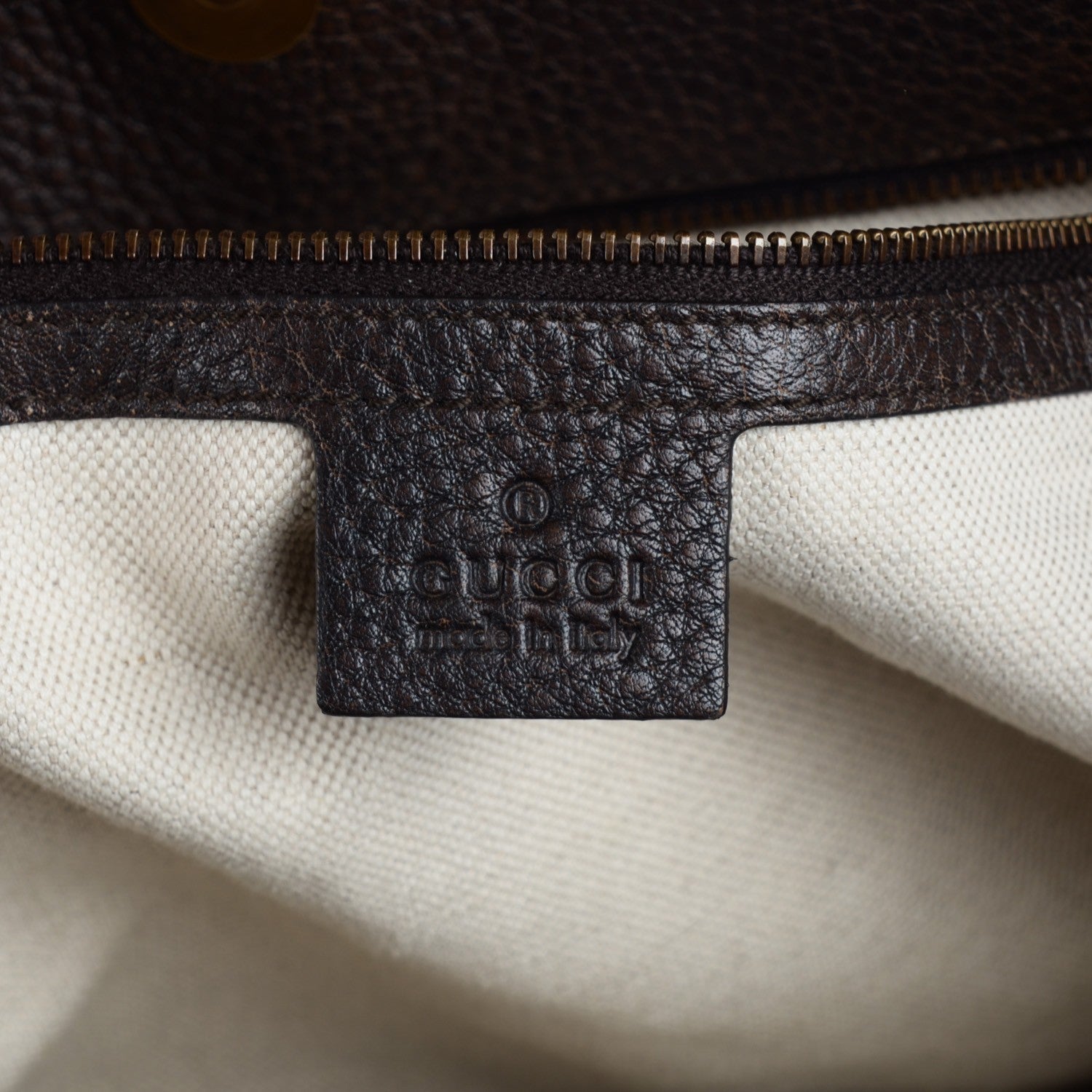 Gucci Monogram Medium Laidback Crafty Tote Dark Brown 6 of 7
