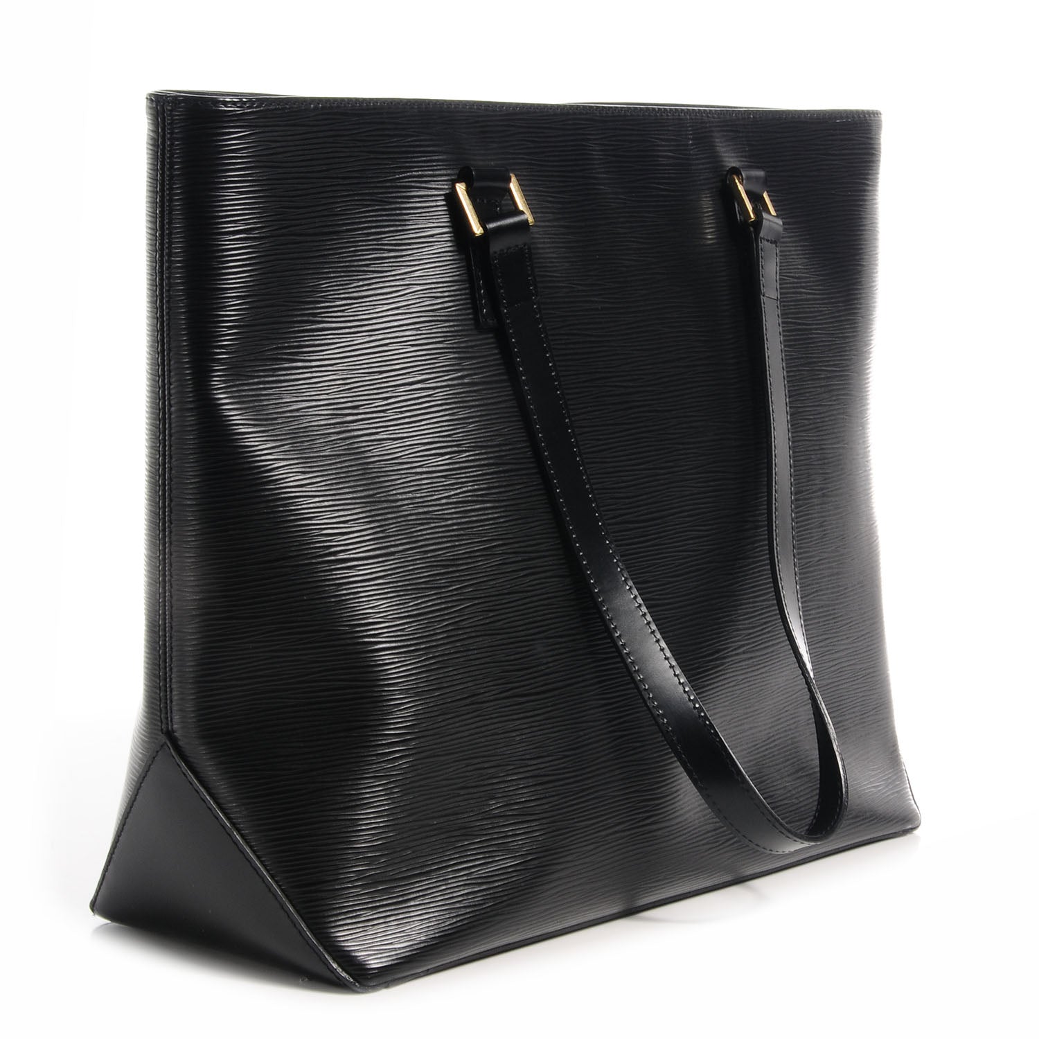 Louis Vuitton Epi Cabas Mezzo Black 3 of 7