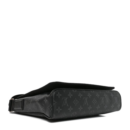 Louis Vuitton Monogram Eclipse District MM Black 3 of 8