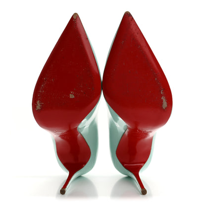 Christian Louboutin Patent Pigalle Follies 100 Pumps 40 Source 6 of 11
