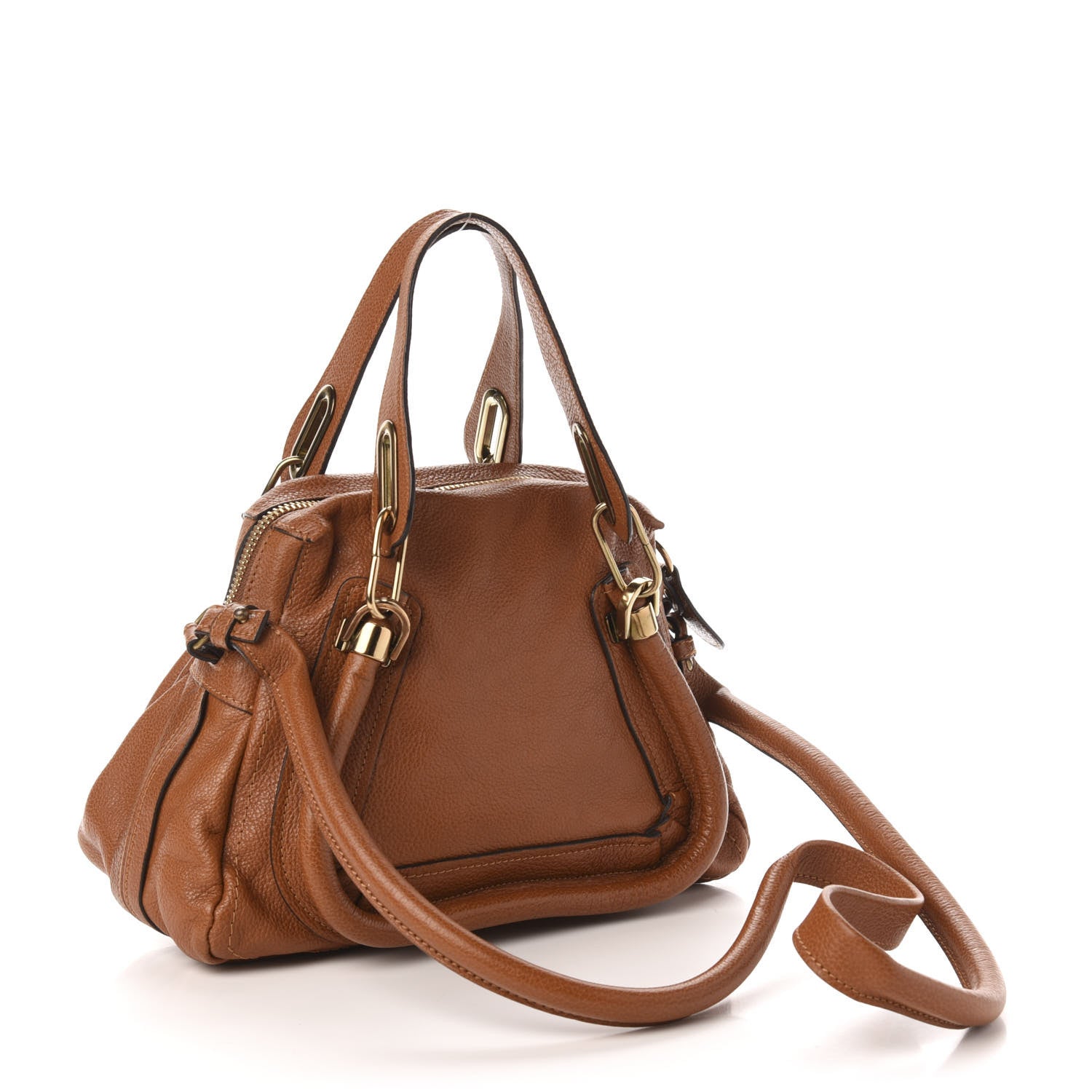 Chloe Calfskin Small Paraty Tan 4 of 12
