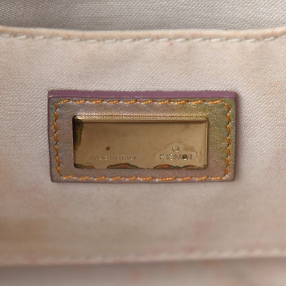Fendi Vitello FF SFumato Embossed Small Chef Shoulder Bag Multicolor 6 of 10