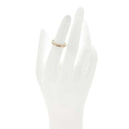 Cartier 18K Pink White Yellow Gold 2.8mm Trinity Wedding Band Ring 50 5.25 2 of 6