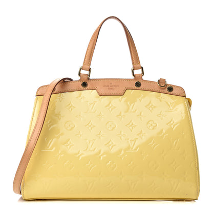 Louis Vuitton Vernis Brea MM Citrine 1 of 16
