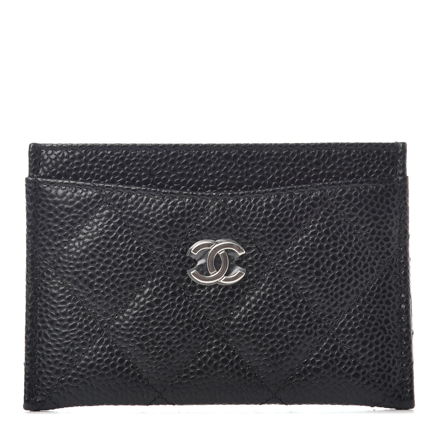 Chanel Caviar Quilted Card Holder Black 1 of 8